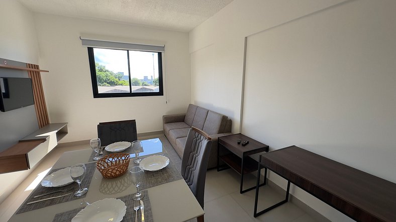 Lindíssimo apartamento ao lado do Paraguai