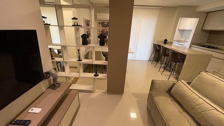 Novo apartamento aconchegante no centro de Foz