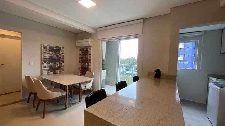 Novo apartamento aconchegante no centro de Foz