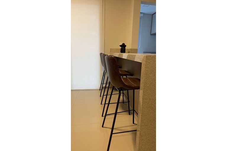 Novo apartamento aconchegante no centro de Foz