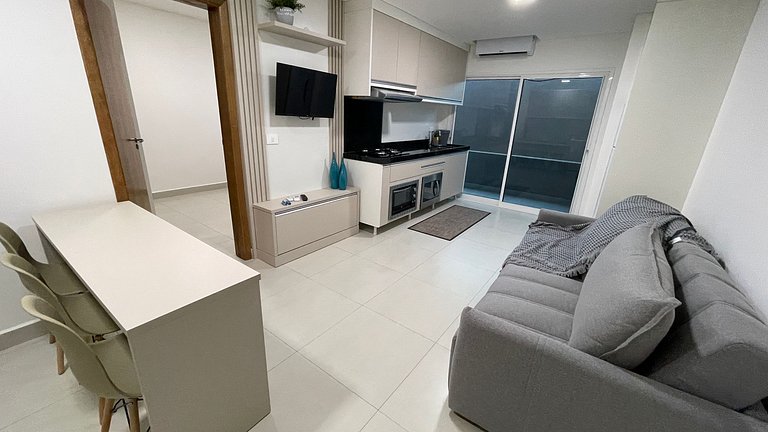 Novo e aconchegante apartamento a poucos minutos do centro