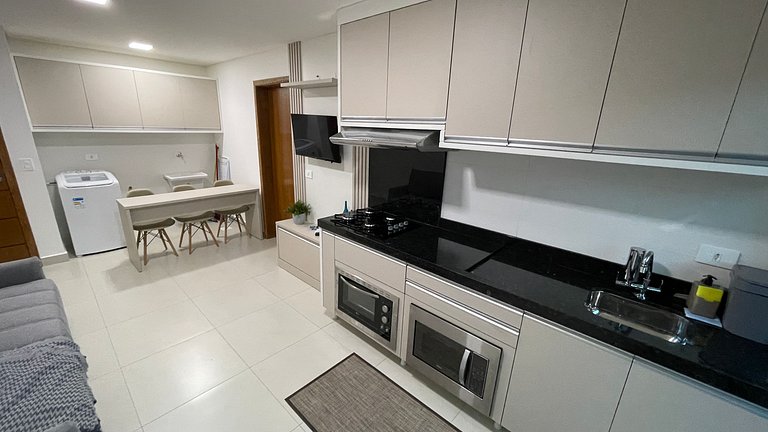 Novo e aconchegante apartamento a poucos minutos do centro