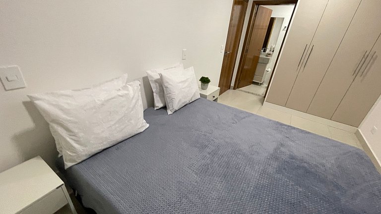 Novo e aconchegante apartamento a poucos minutos do centro