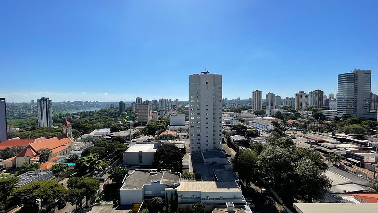 Vista incrível Apartamento central com vista do por do sol